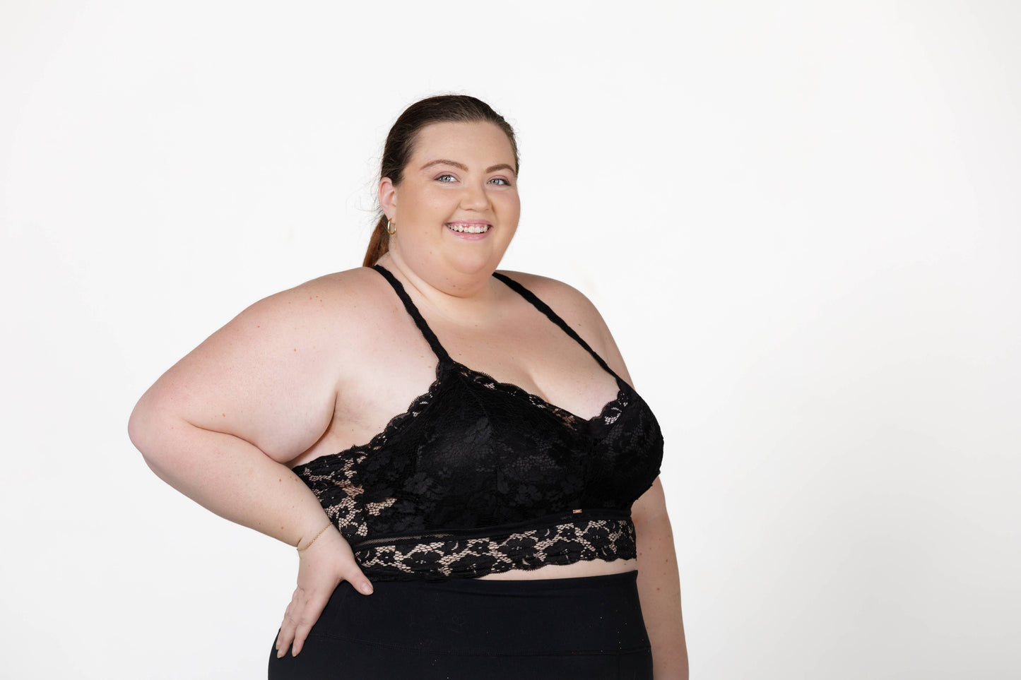 Juliette Lace Bralette by JadyK: Olive / S/M