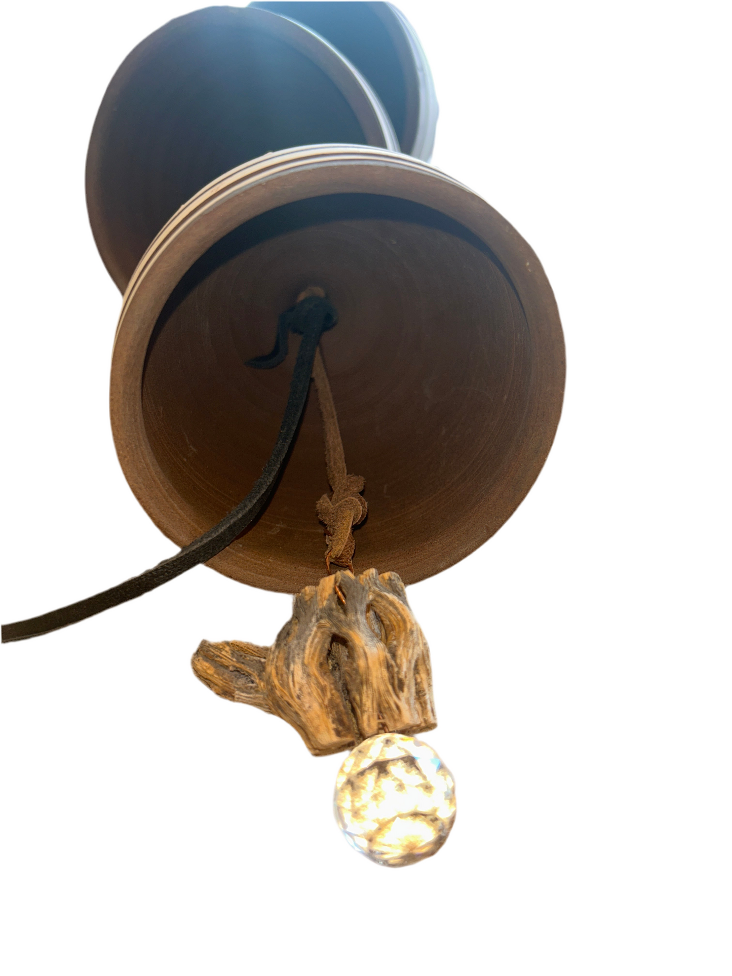 Hand made mobile with crystal