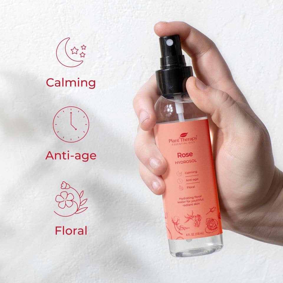 Rose Hydrosol 4oz: 4 oz