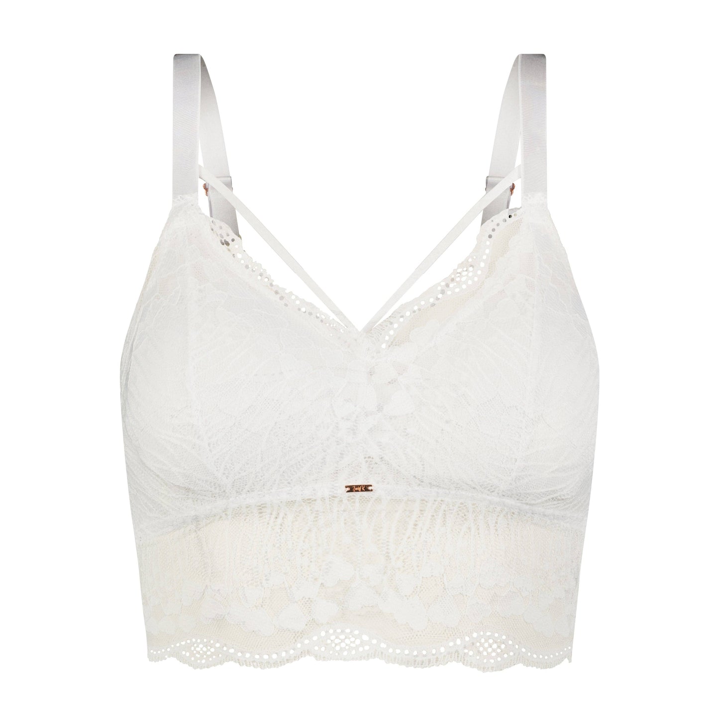 Luna Lace Bralette by JadyK: White / S/M
