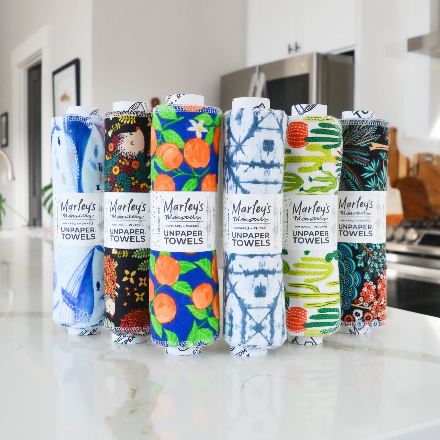 UNpaper® Towels: Prints: Marley's Favorites-12 singles per roll