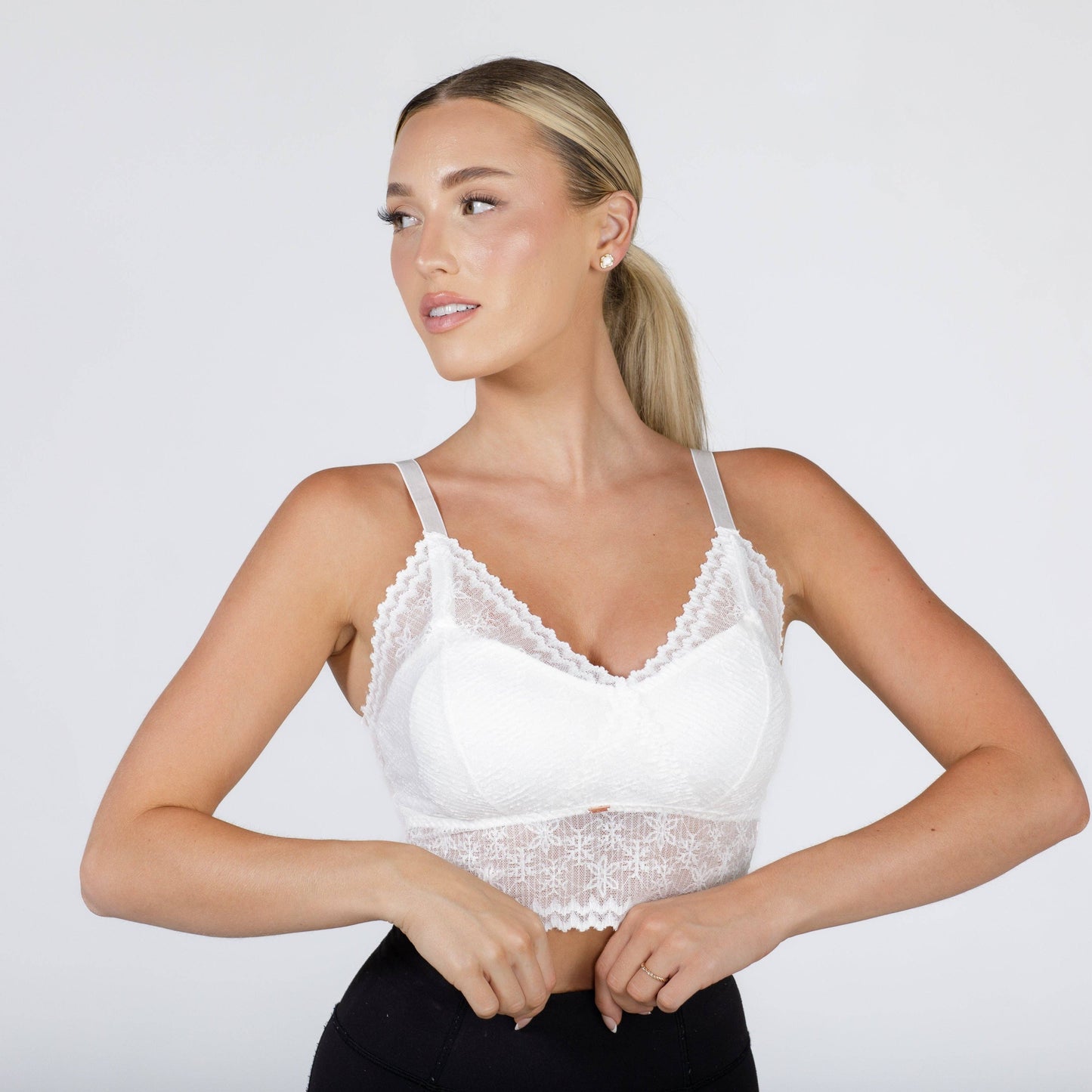 Skye Lace Bralette by JadyK: Black / S/M