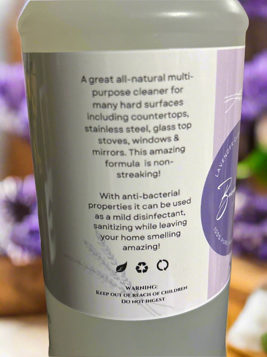 Lavender cleaning solution