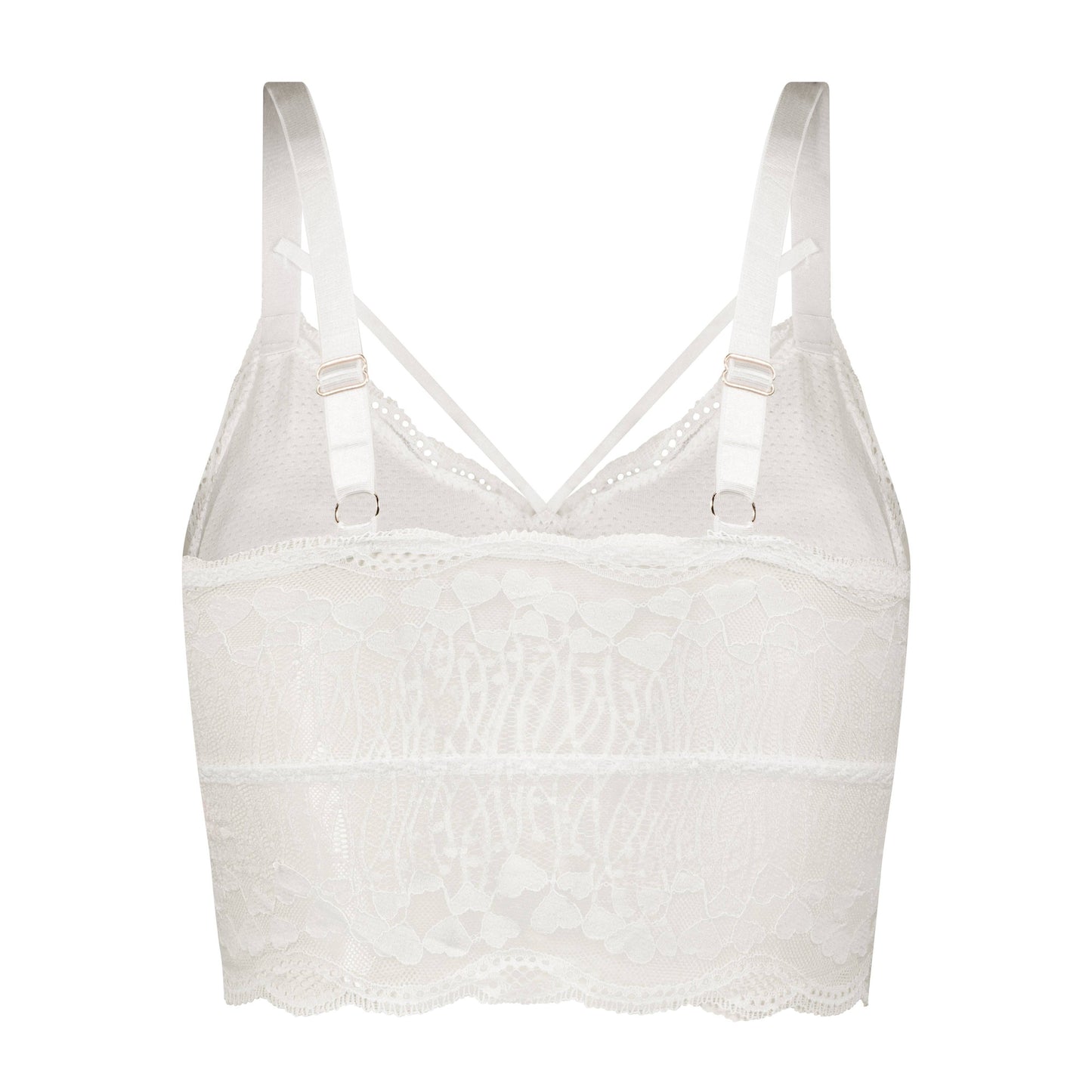 Luna Lace Bralette by JadyK: White / S/M