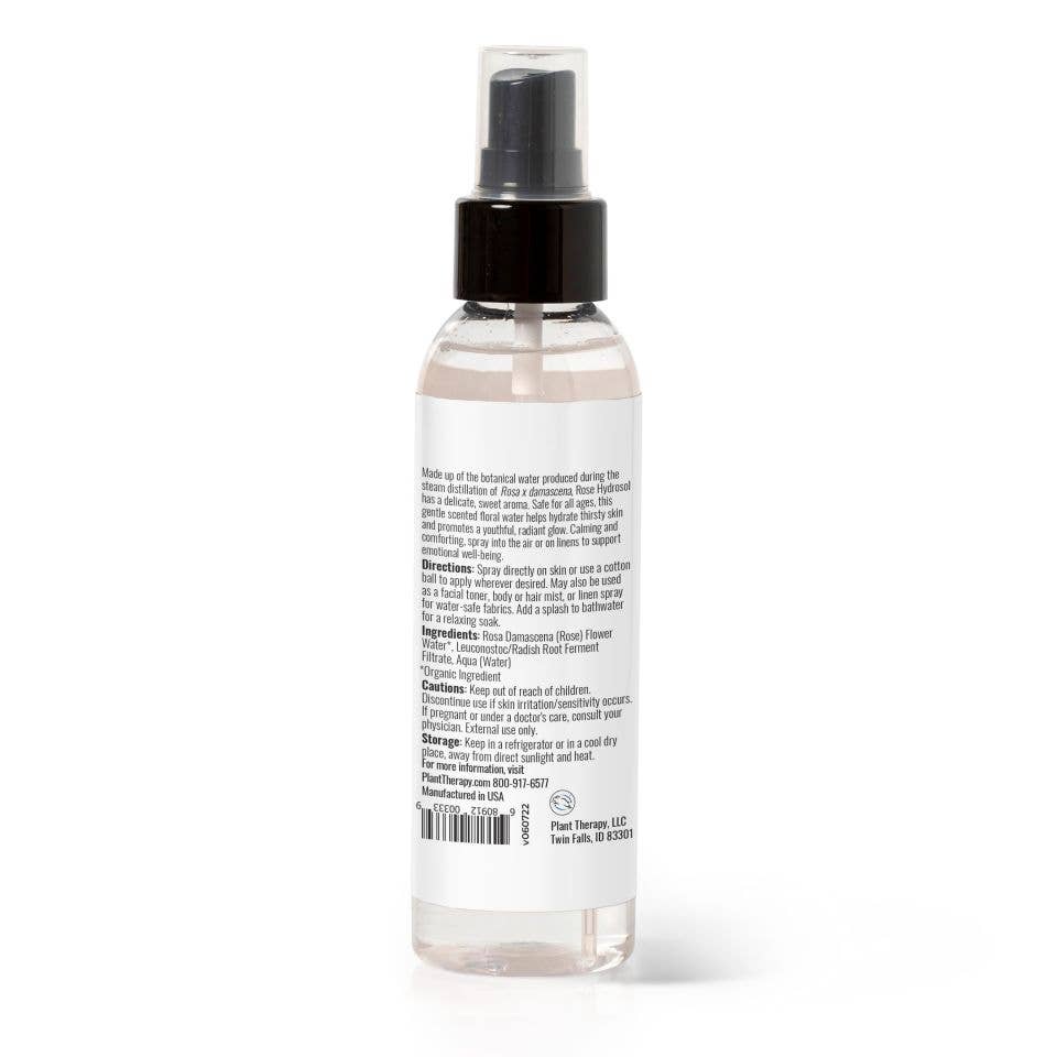 Rose Hydrosol 4oz: 4 oz