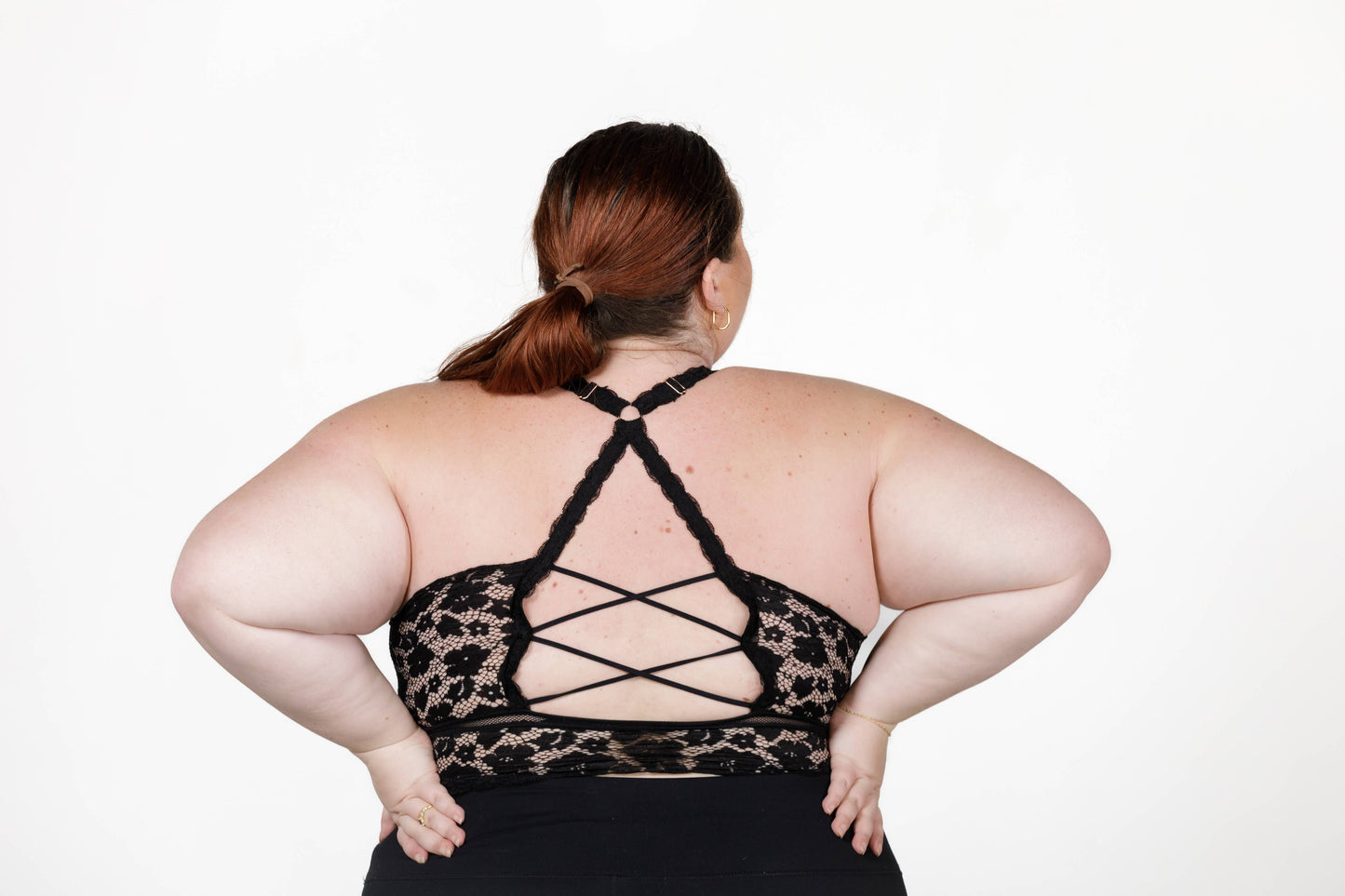 Juliette Lace Bralette by JadyK: Olive / S/M