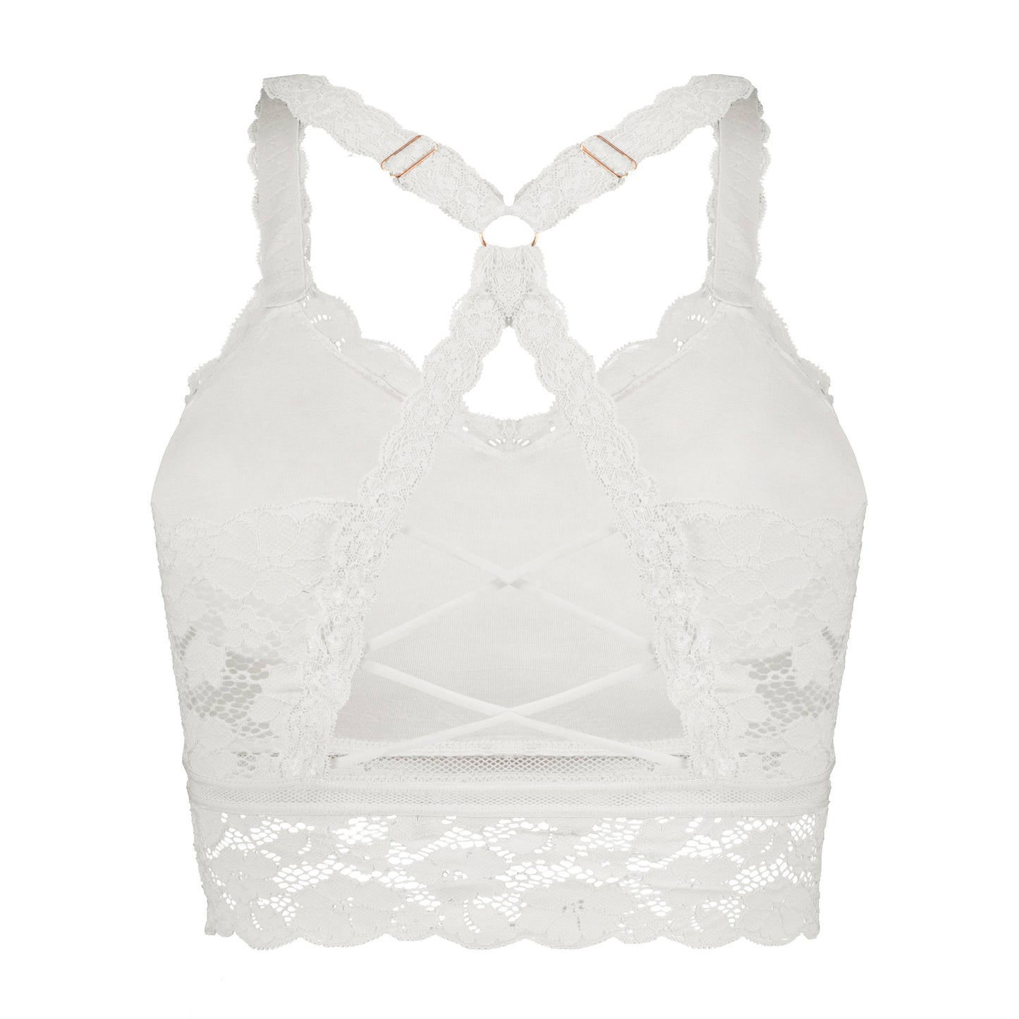 Juliette Lace Bralette by JadyK: Olive / S/M