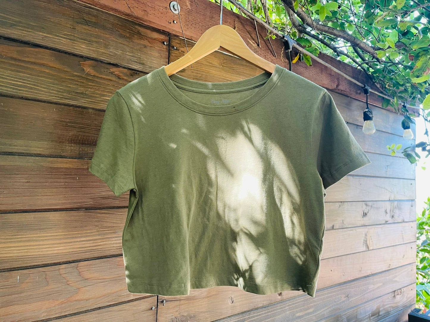 Premium Cotton Crop Tops (New Colors!): XX-Large / Light Olive