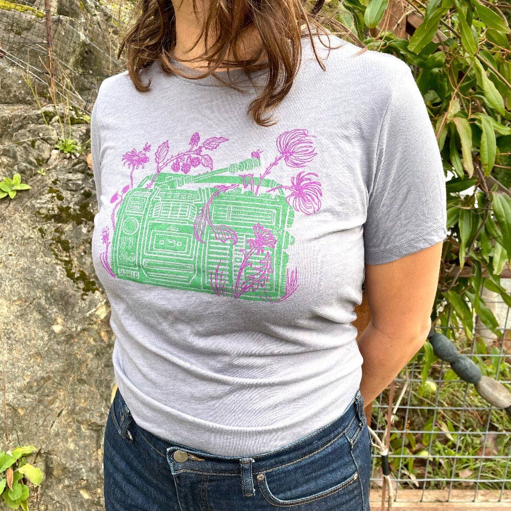 Women's Lost & Found: Boombox Relaxed Fit T Shirt: 3X