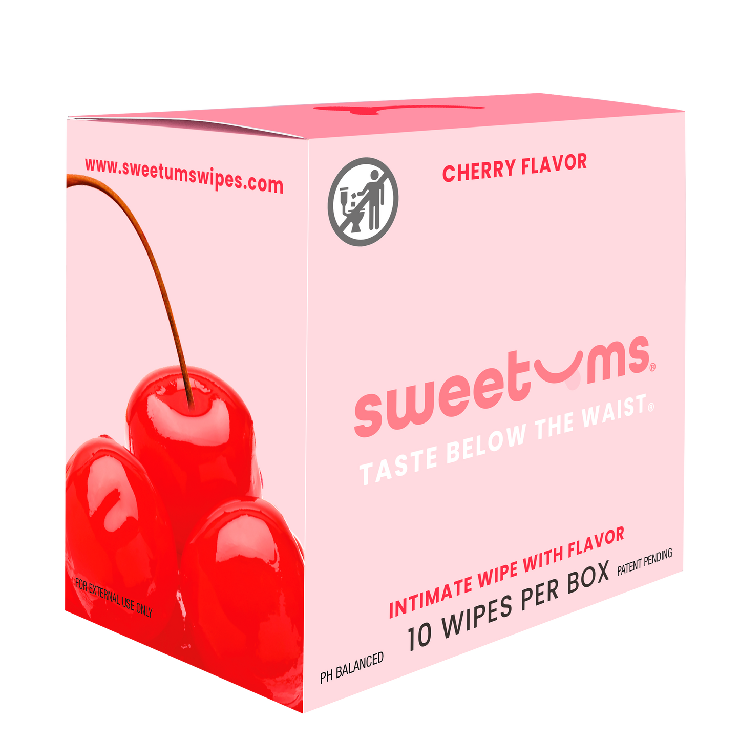 Cherry Flavored Intimate Wipes Feminine Wipes