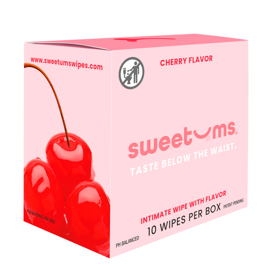 Cherry Flavored Intimate Wipes Feminine Wipes