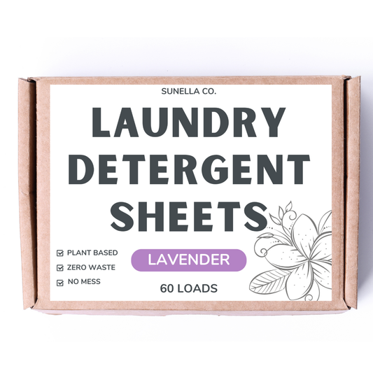 Laundry Detergent Sheets : Lavender