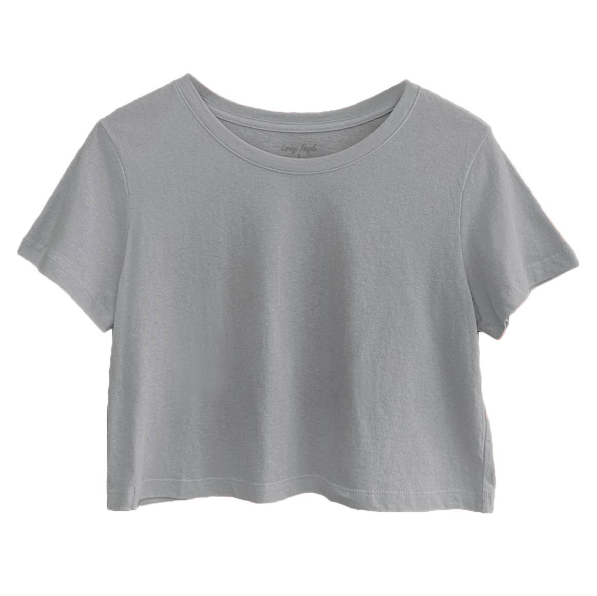 Premium Cotton Crop Tops (New Colors!): XX-Large / Dusky Blue