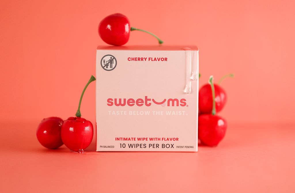 Cherry Flavored Intimate Wipes Feminine Wipes