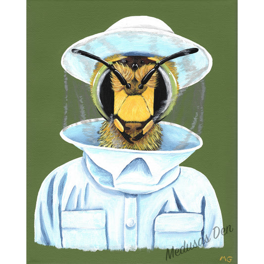 Beekeeper Painting