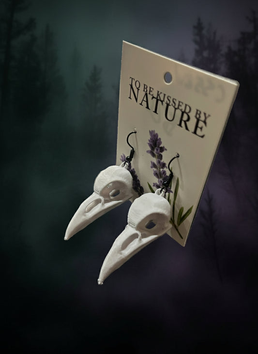 Crow earrings