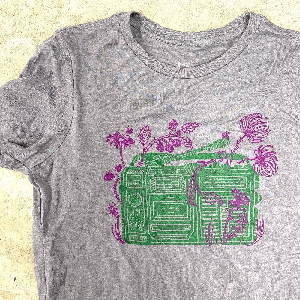 Women's Lost & Found: Boombox Relaxed Fit T Shirt: 3X