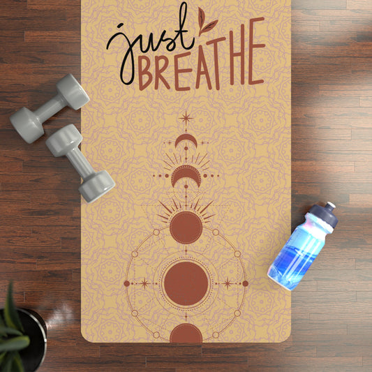 Organic Cotton Yoga Mat | Extra Wide & Long for Balance